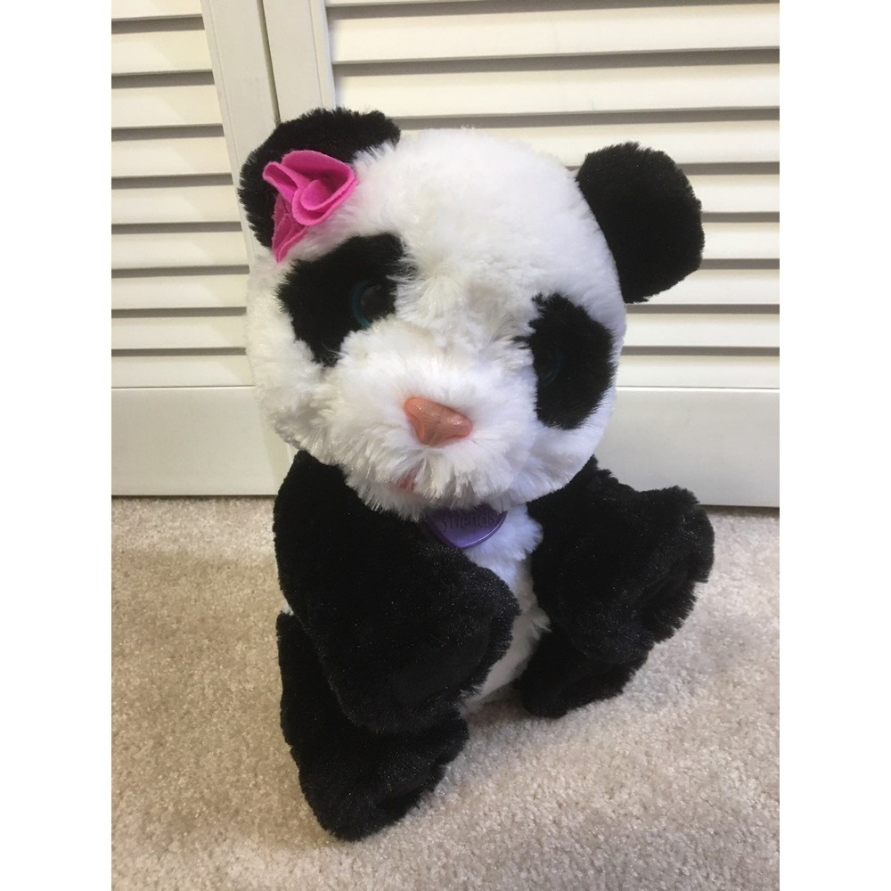 Fur real panda pom pom
